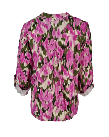 Top - Elodie Faded Flower | Army