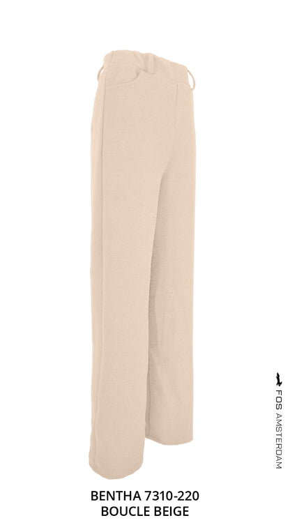 Broek - Bentha Boucle | Beige