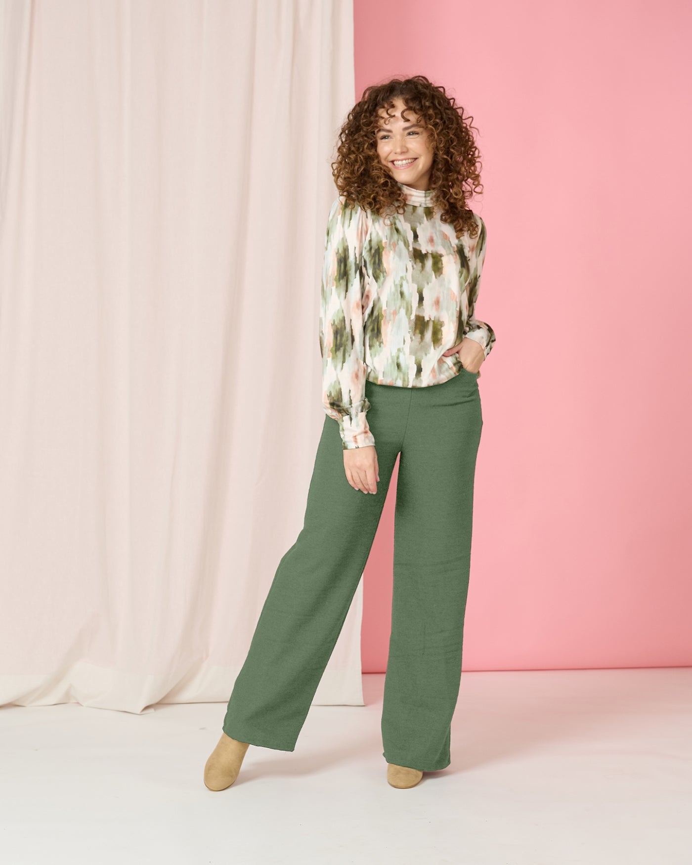 Broek - Bentha Boucle | Army