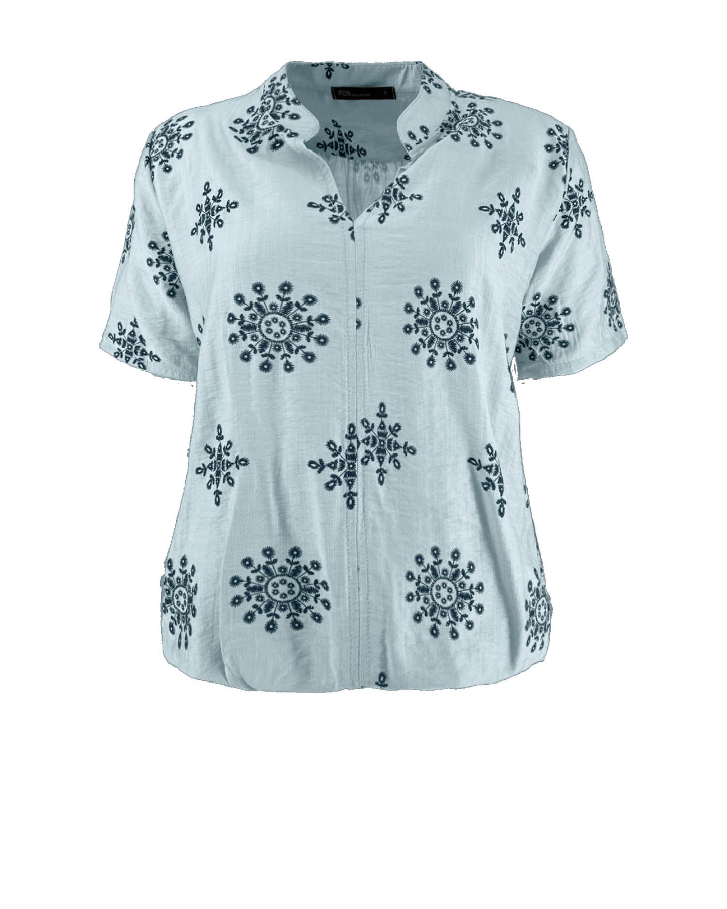Top - Doortje Borduurbloem | Jeans