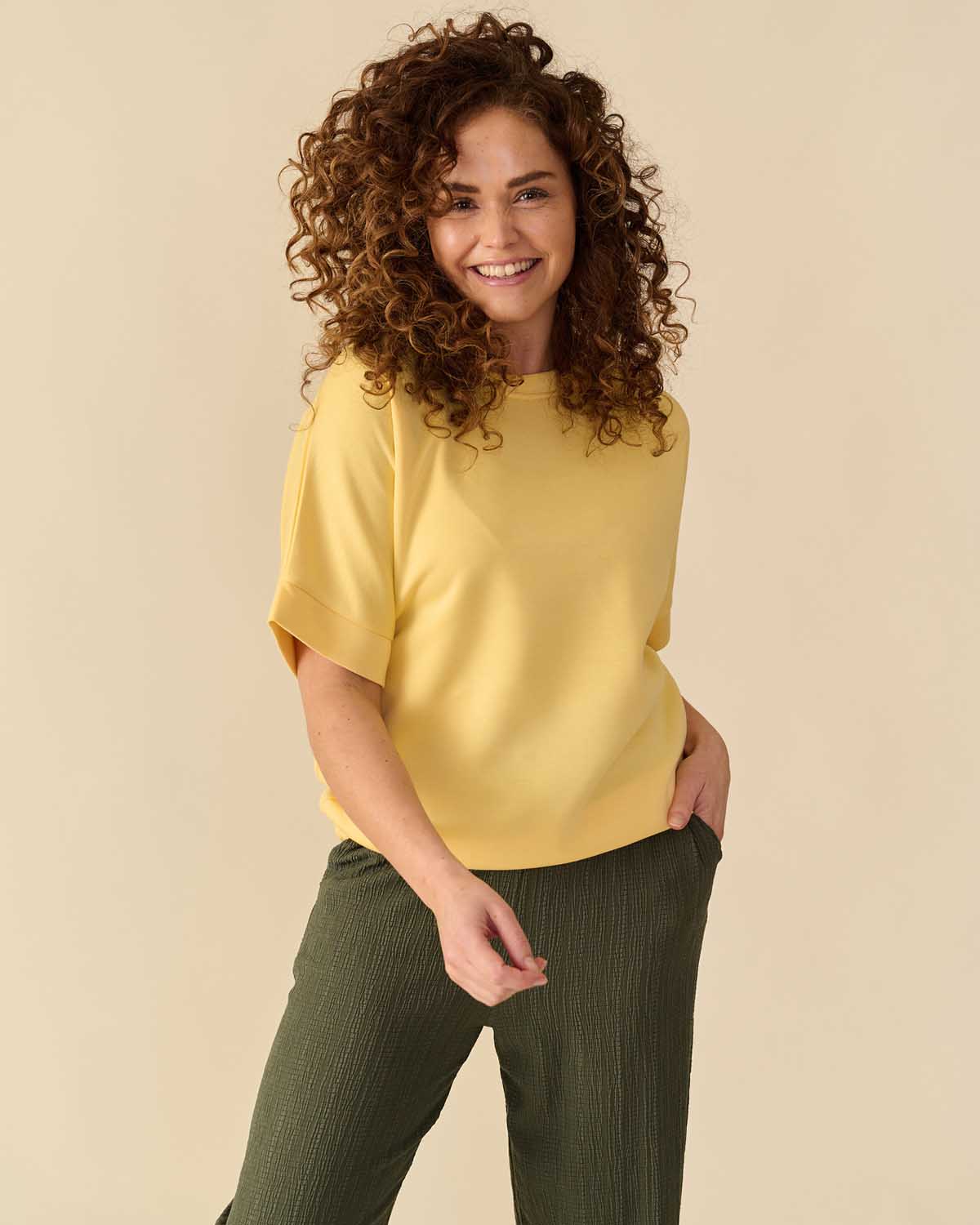 Trui - Jet Uni | Geel