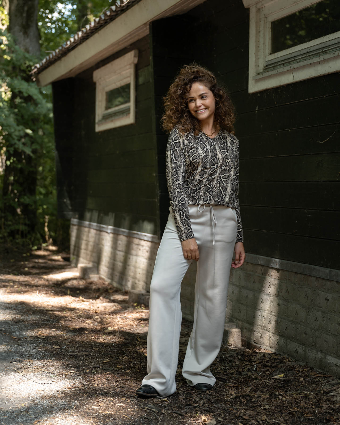 Broek - Ria Uni | Beige