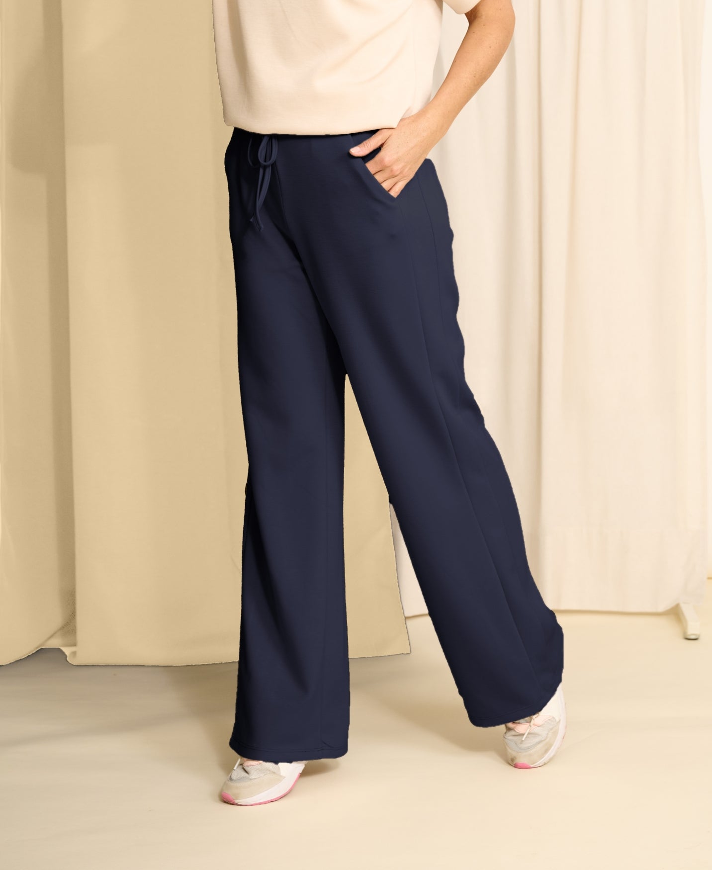 Broek - Ria Uni | Navy