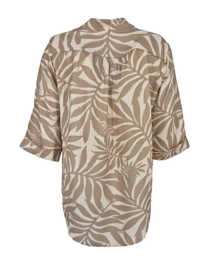 Top - Kyra Mono Blad | Beige