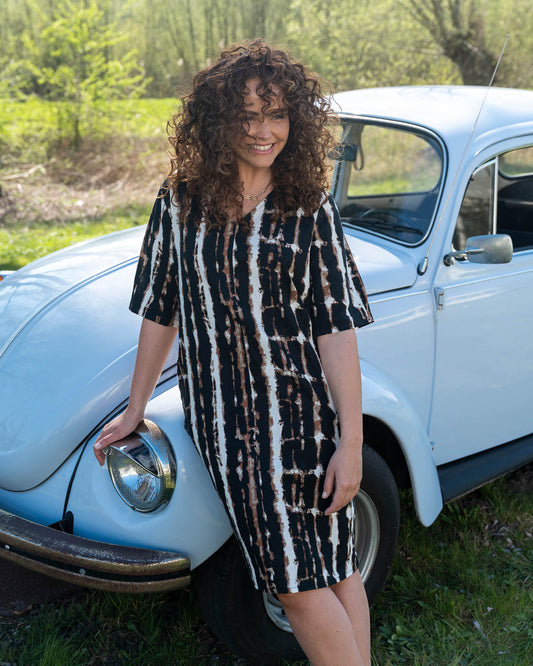 Jurk - Linde Streep | Bruin