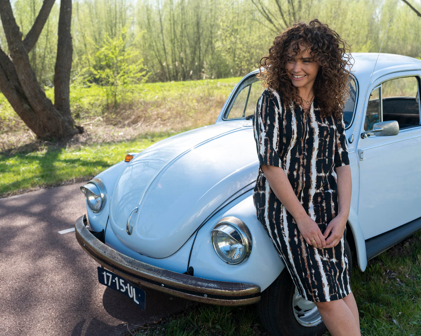 Jurk - Linde Streep | Bruin