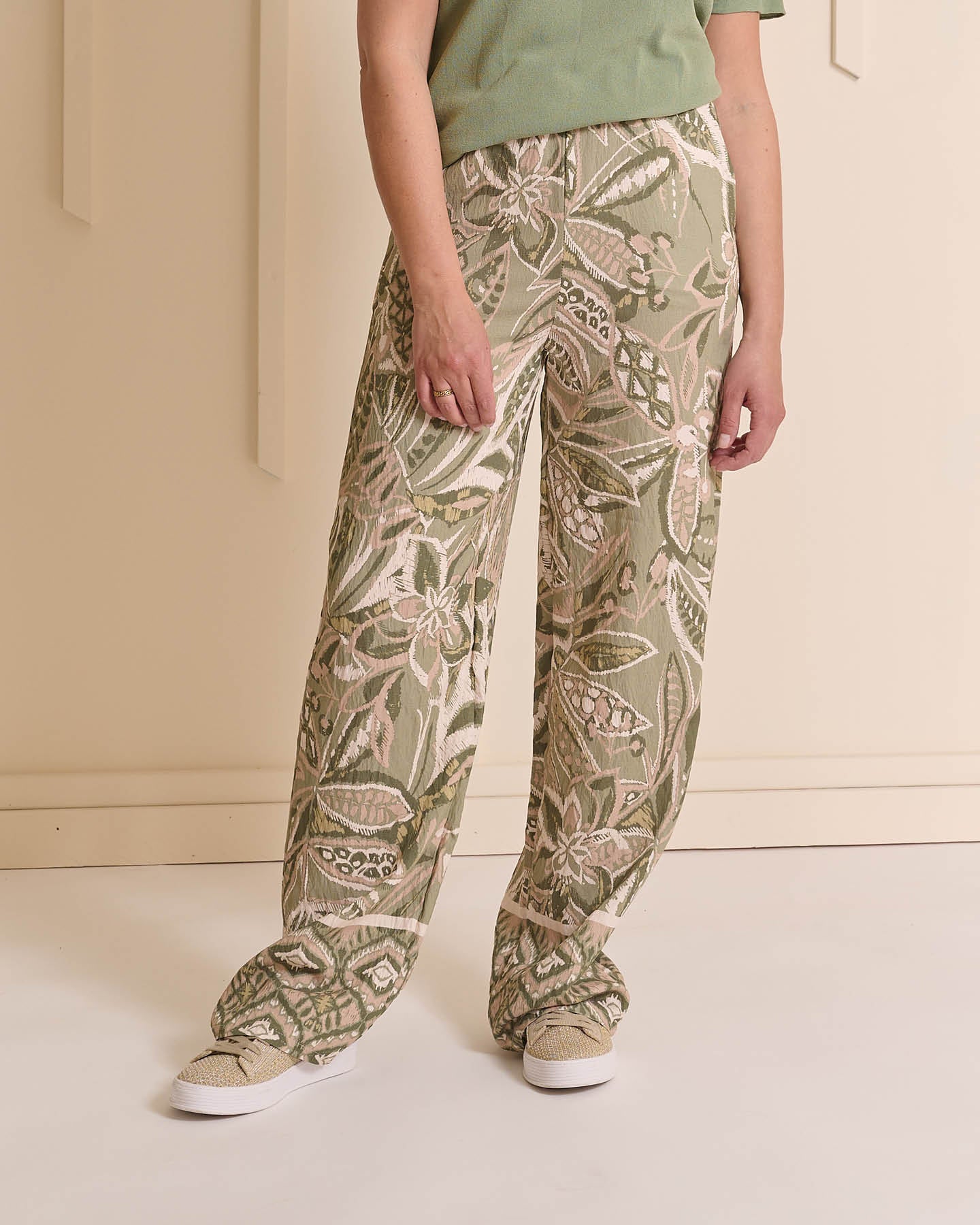 Broek - Rikki Begonia Mix | Army