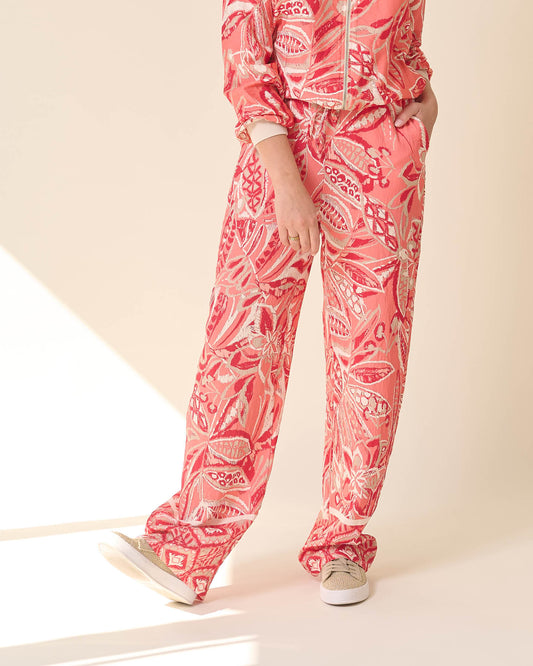 Broek - Rikki Begonia Mix | Koraal