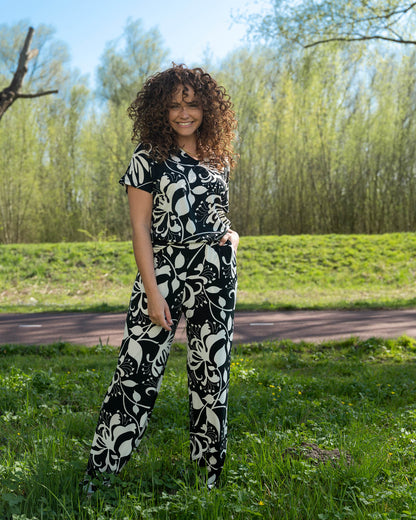 Broek - Rikki Poederbloem-ET | Zwart