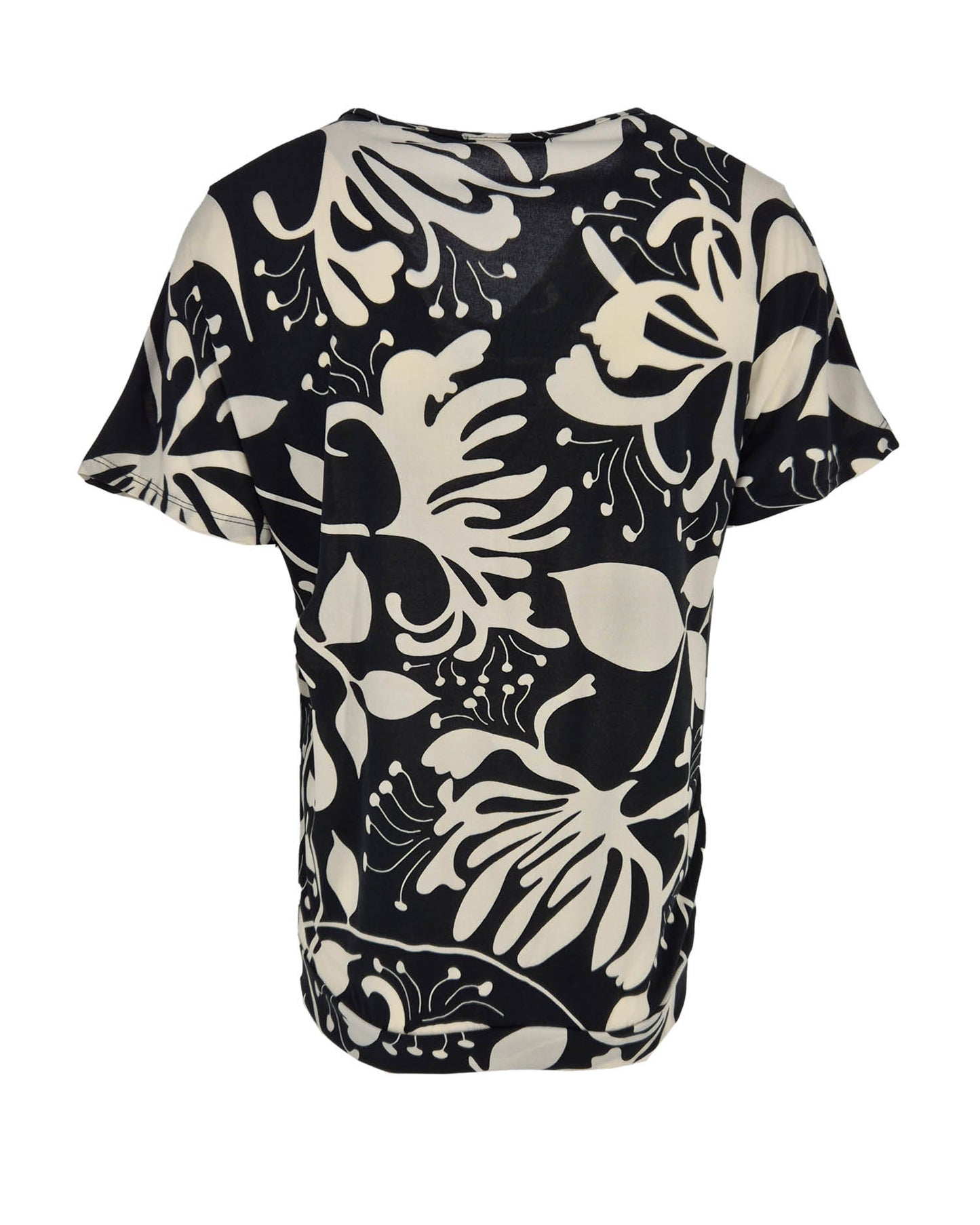 Top - Bella Poederbloem-ET | Zwart