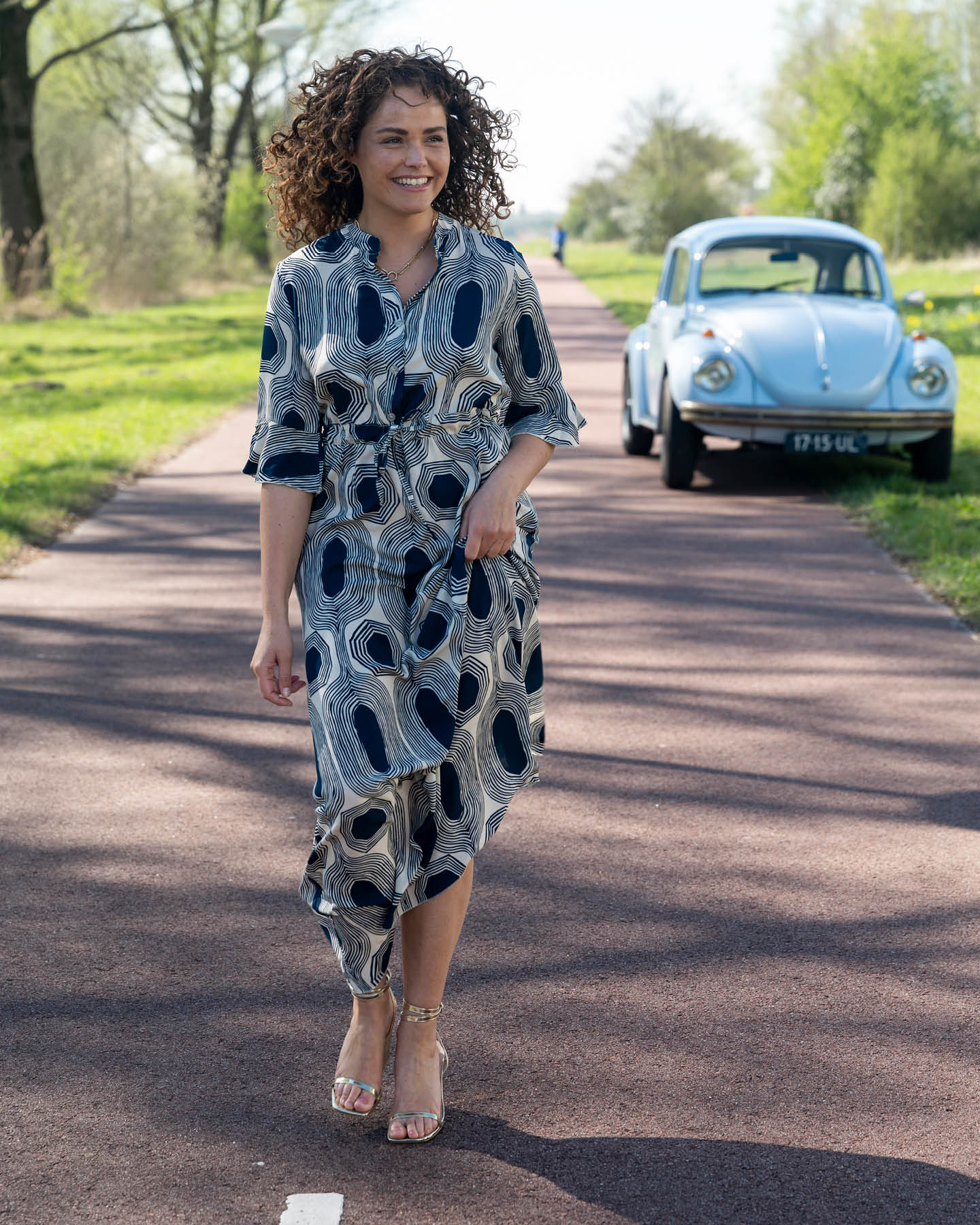 Jurk - Lalia Labyrint | Navy