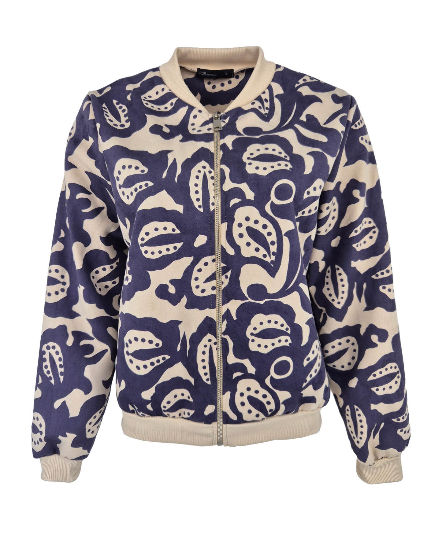 Bomberjack - Bambi Blad Stip | Navy