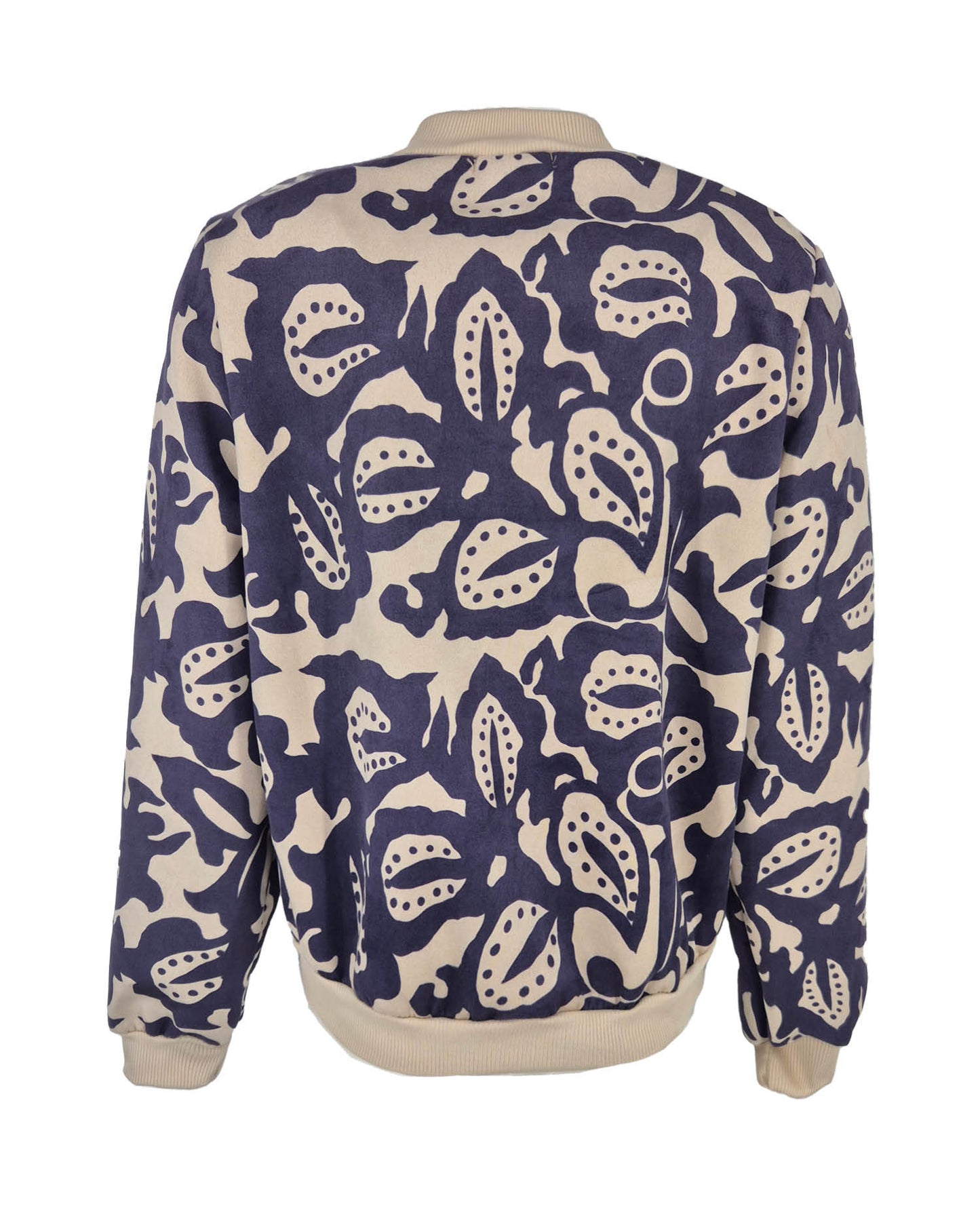 Bomberjack - Bambi Blad Stip | Navy