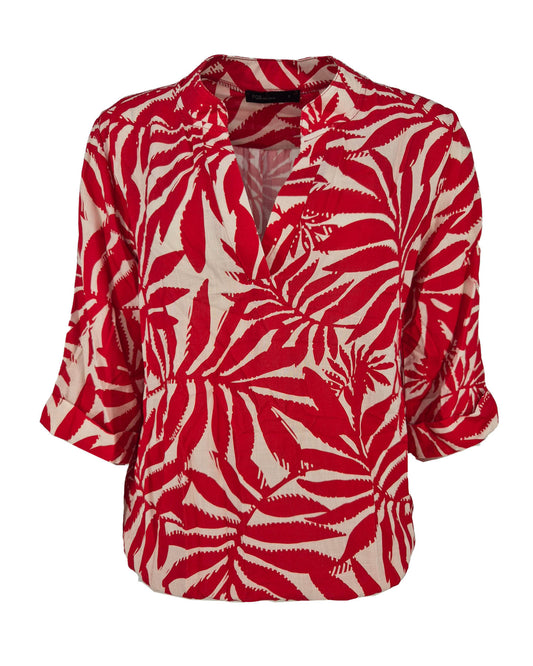 Tops - Kiki Mono Blad | Rood