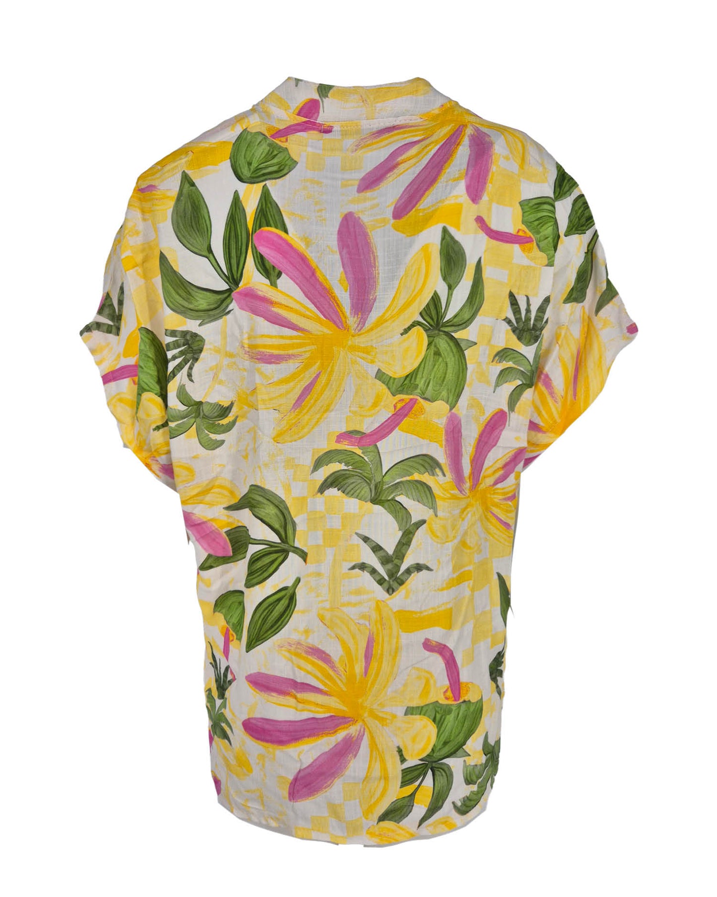 Blouse - Katie Palm Tros | Geel