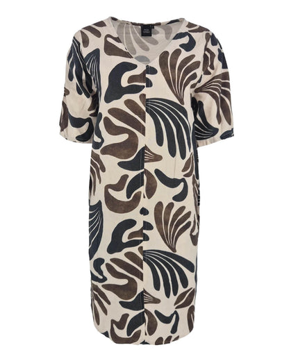 Jurk - Linde Matisse | Donker-Bruin