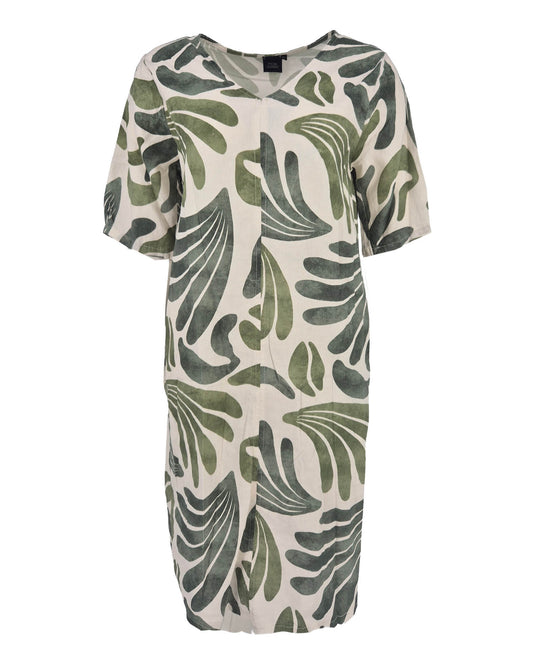 Jurk - Linde Matisse | Army