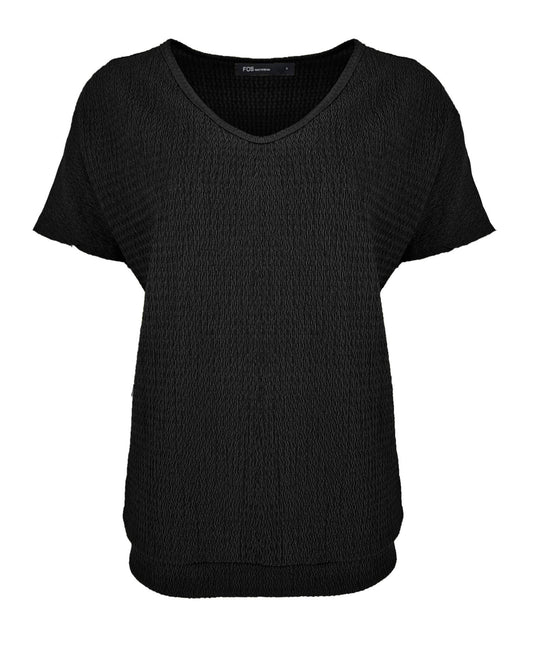 Top - Bella Uni Golf | Zwart