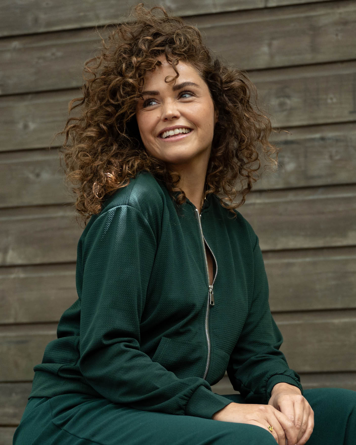 Bomberjack - Izzy Wafel | Bottle Green