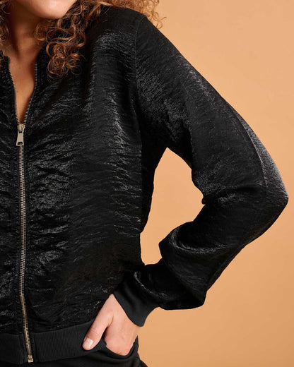 Bomberjack - Elsie Ice | Zwart Jasjes