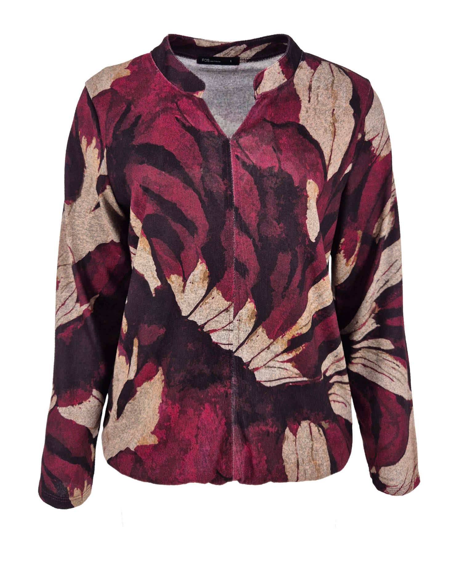 Blouson Didi in bordeaux Wings-dessin