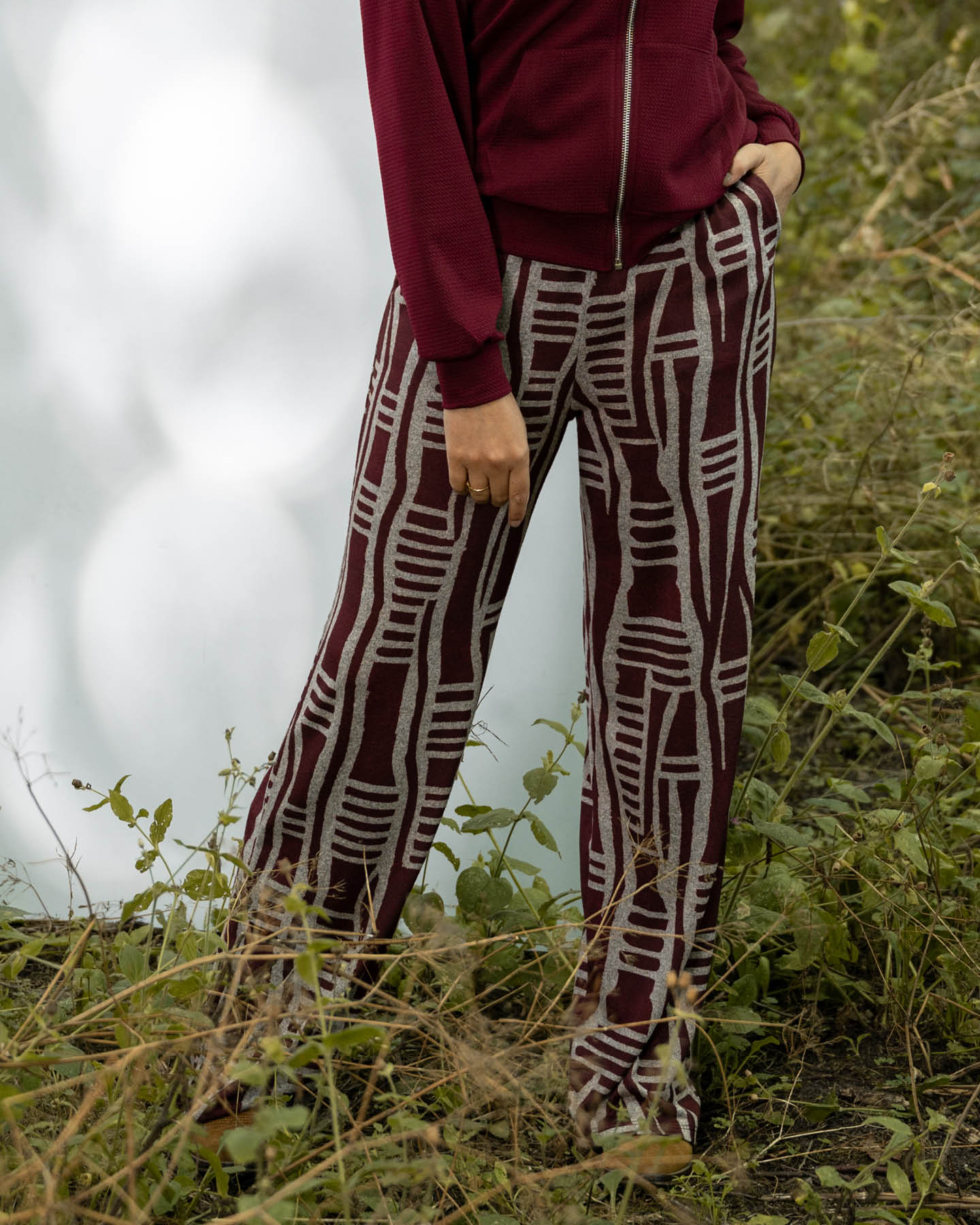 Broek - Rikki Spoor-FB | Bordeaux
