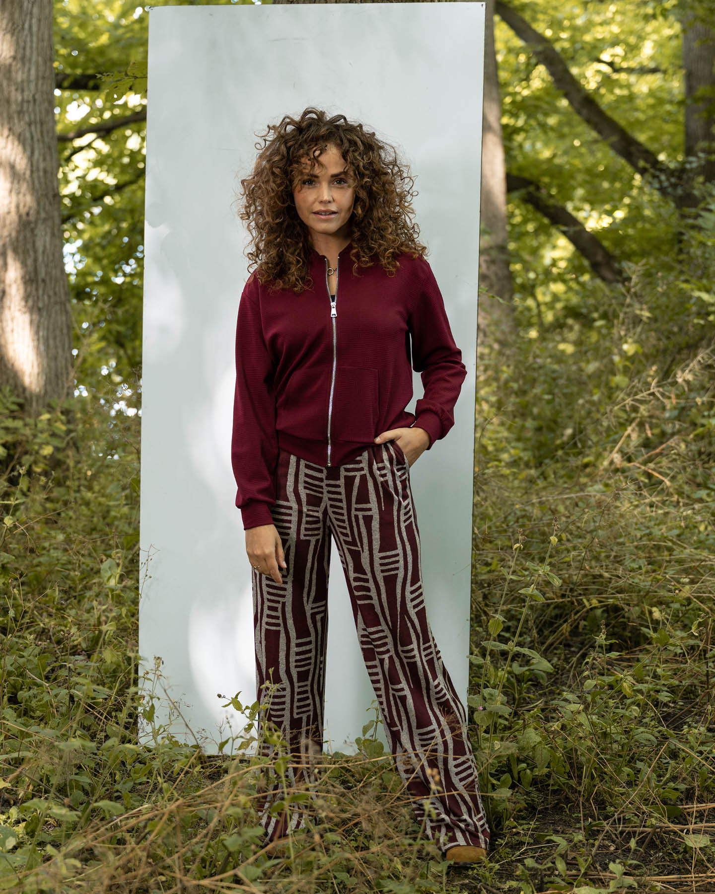 Broek - Rikki Spoor-FB | Bordeaux