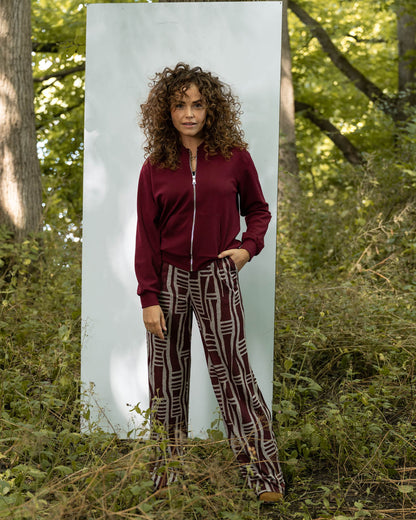 Broek - Rikki Spoor-FB | Bordeaux