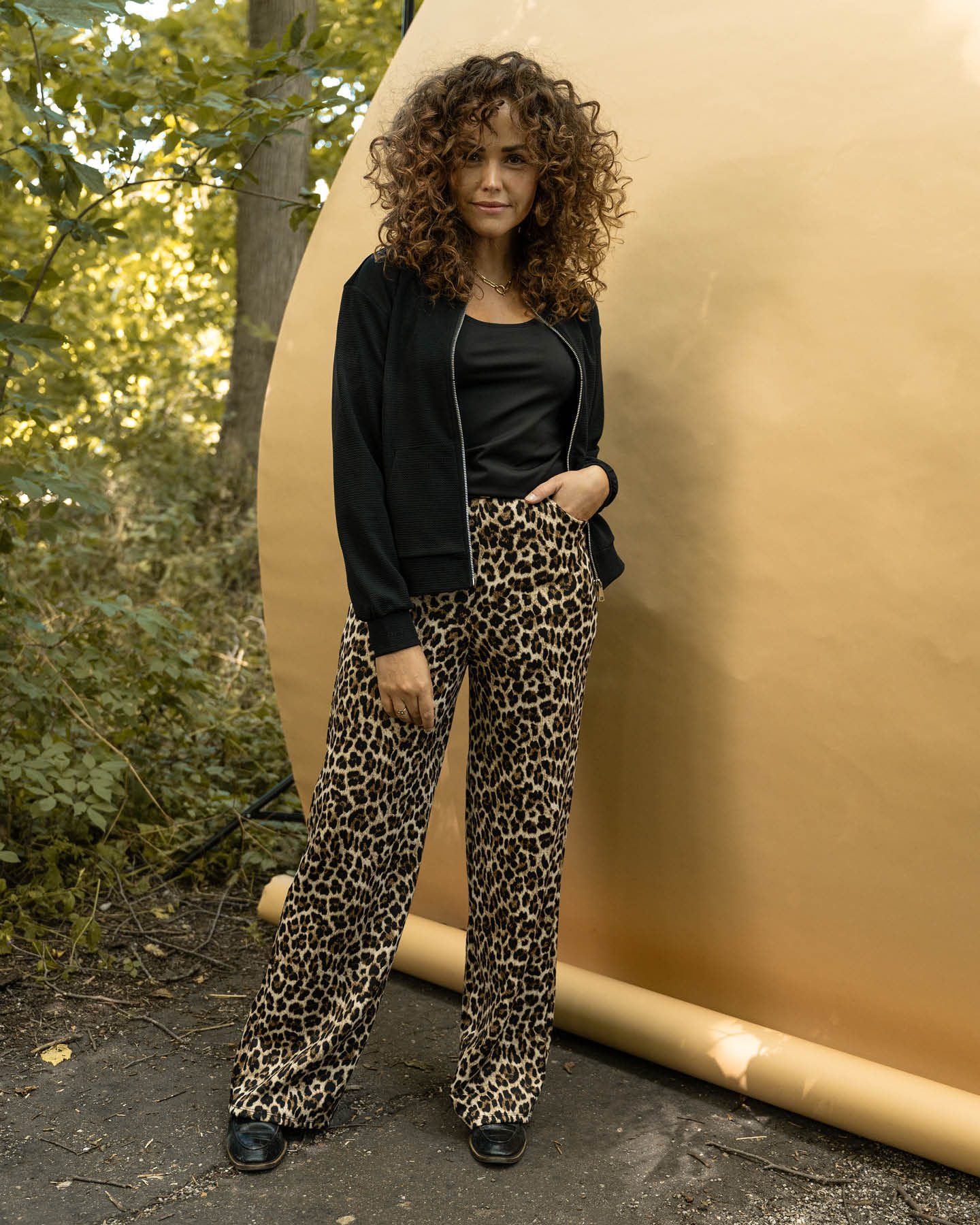 Broek - Bentha Panter | Camel Broeken