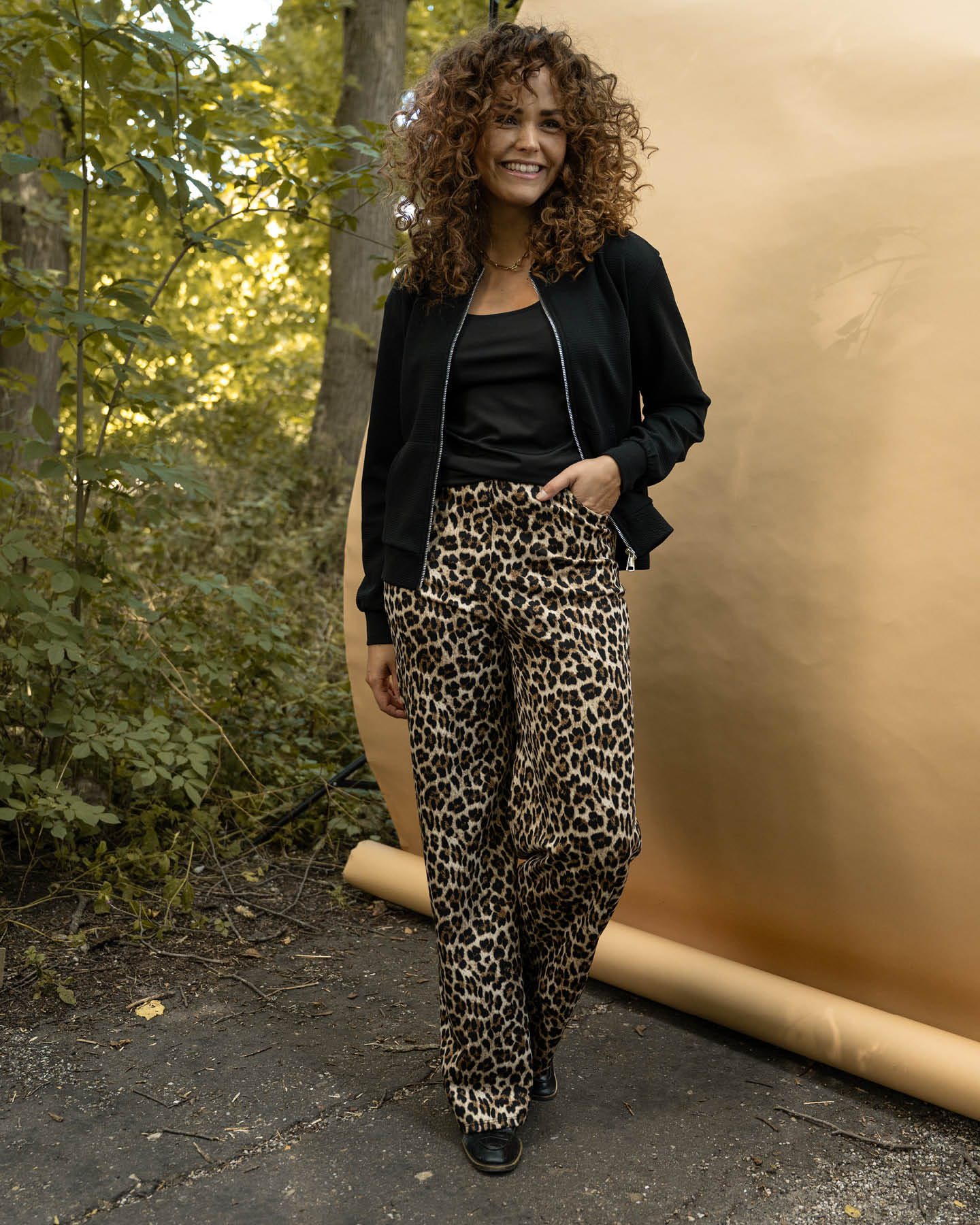 Broek - Bentha Panter | Camel Broeken