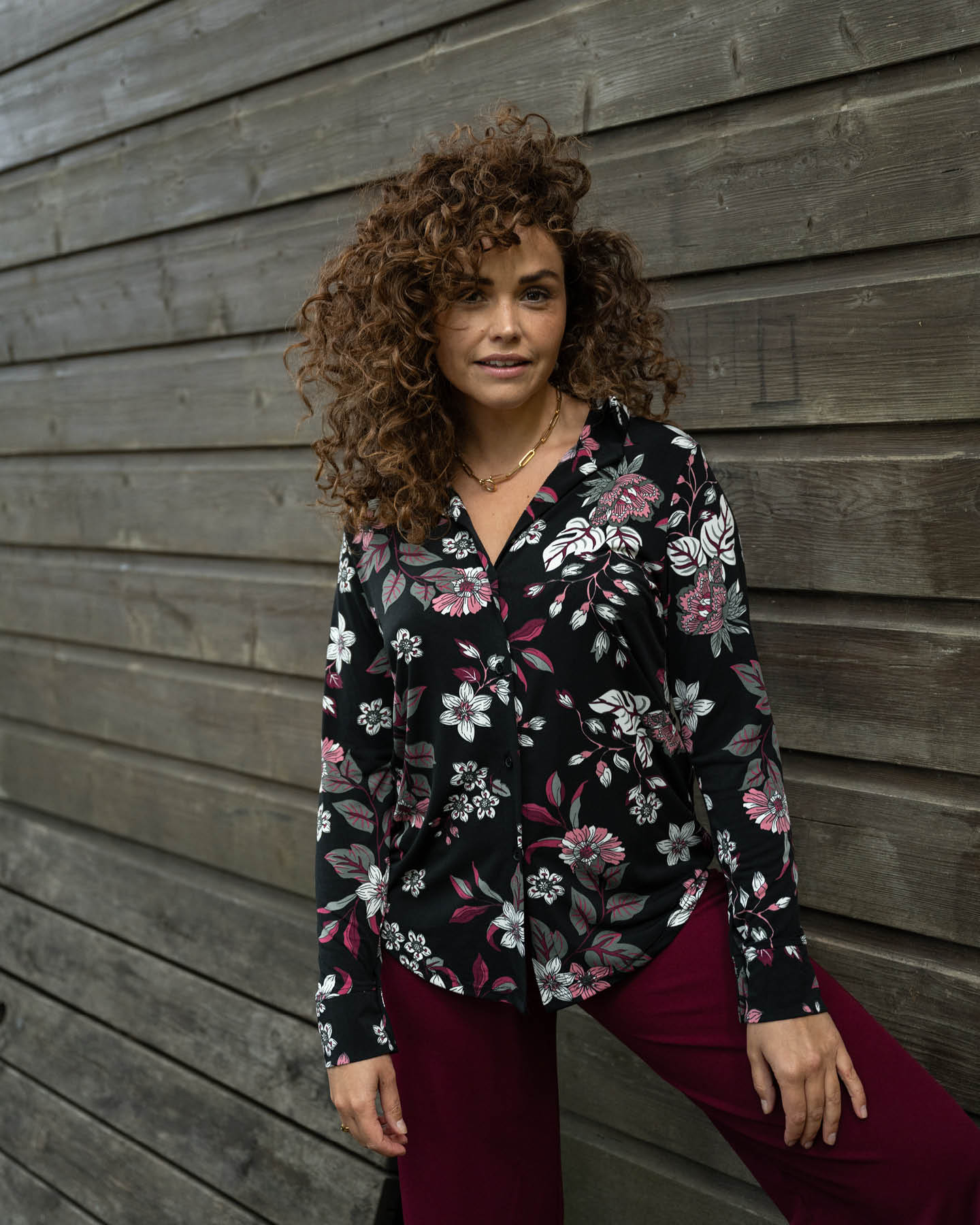Blouse - Olivia Hortus-ET | Zwart