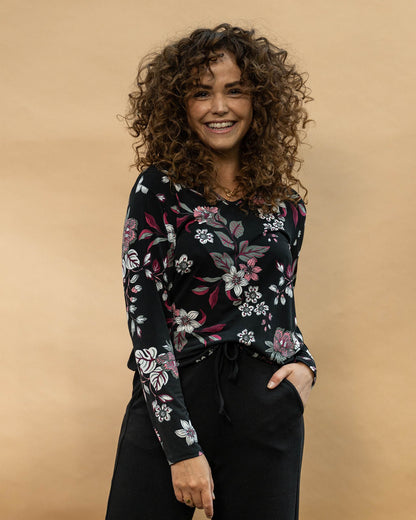 Top - Bella Hortus-ET | Zwart