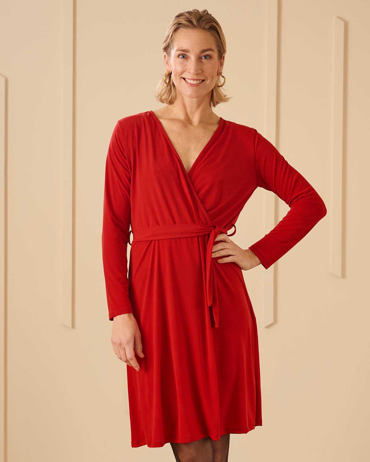 Jurk - Joyo Uni-ET | Bordeaux Jurken