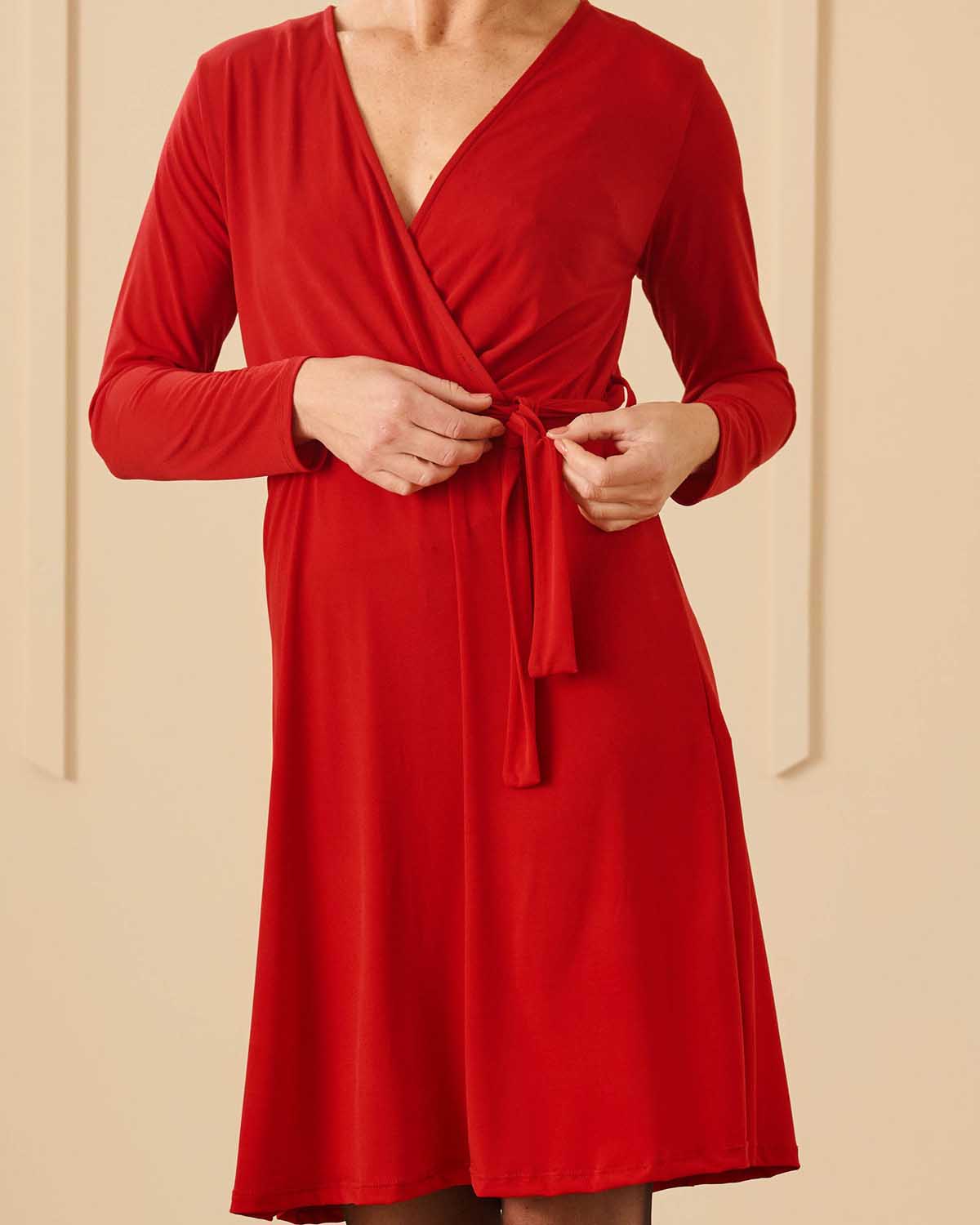 Jurk - Joyo Uni-ET | Bordeaux Jurken