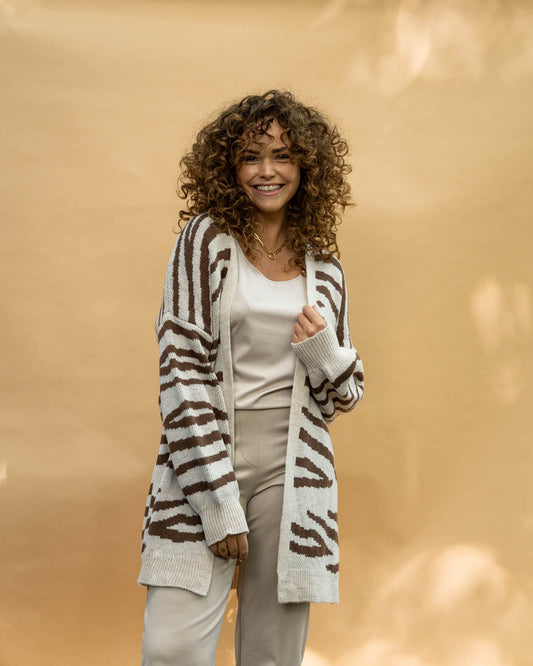 Vest - Lua Zebra | Bruin