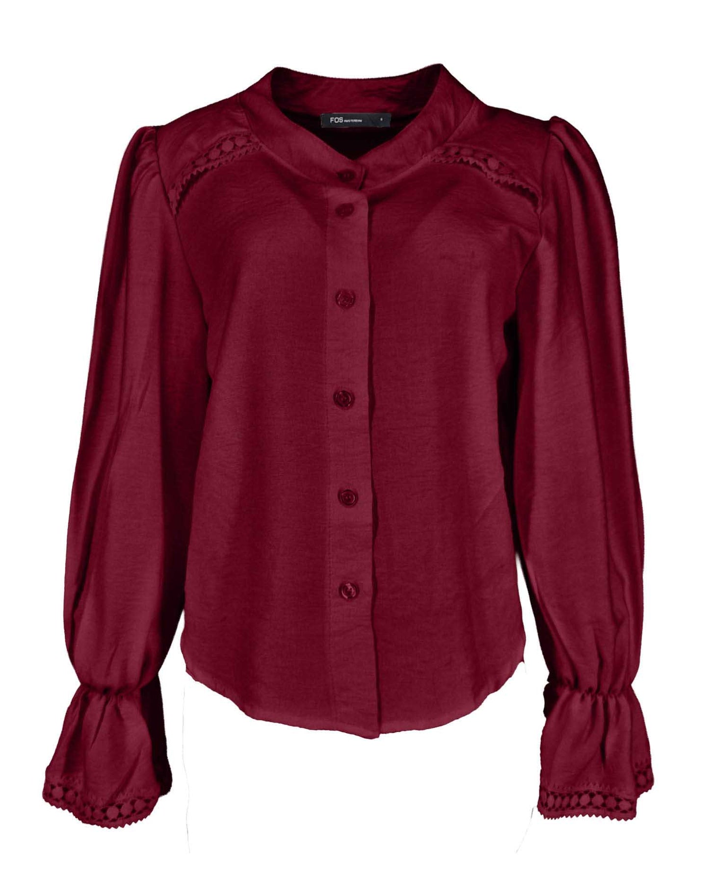 Blouse - Nina Uni | Bordeaux Tops & Blouses