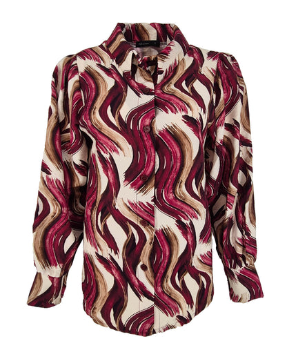 Blouse - Evita Artist lines | Bordeaux