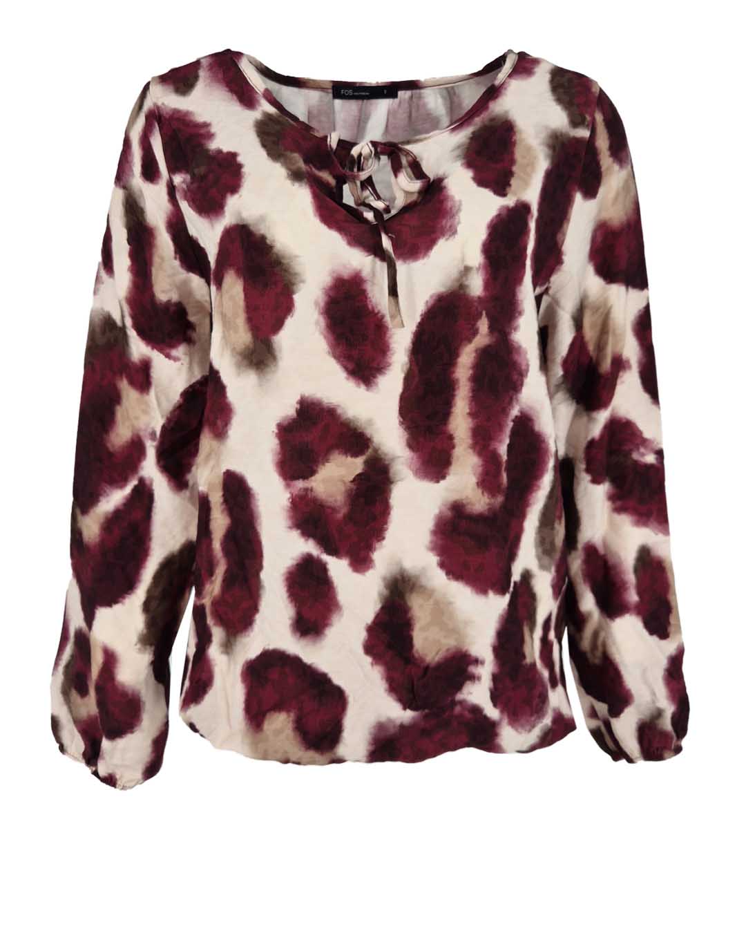Blouson - Lexi Aqua Panter | Bordeaux Tops & Blouses