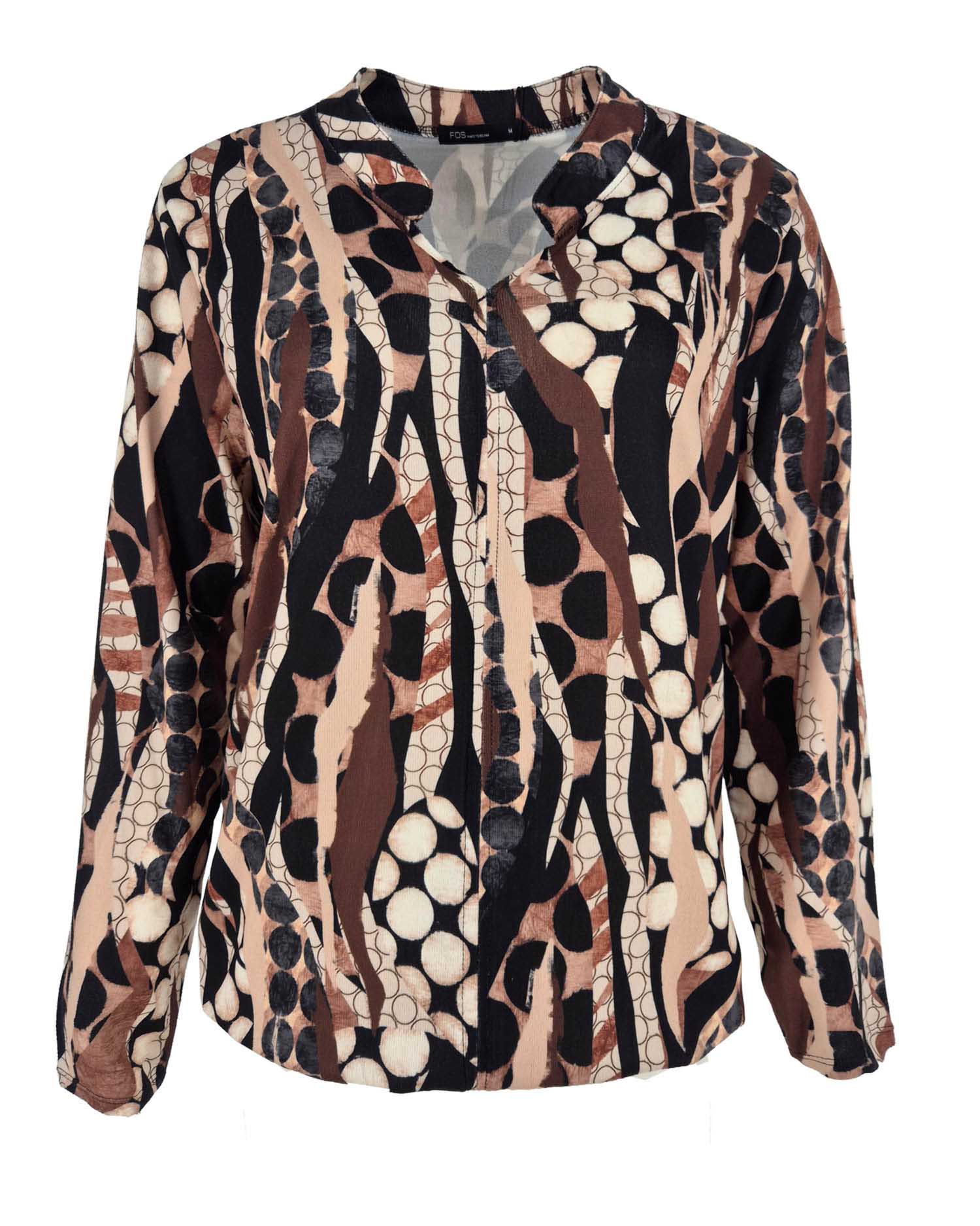 Top - Didi Marbel Nop-FB | Zwart Tops & Blouses