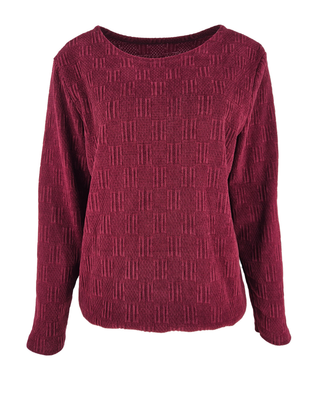 Top - Sisi Jacquard | Bordeaux
