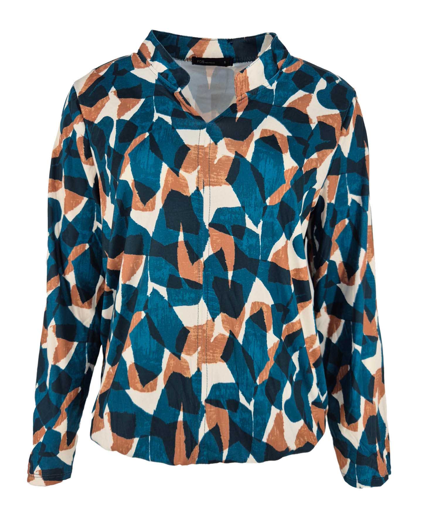 Top - Didi Pebble-FB | Petrol Tops & Blouses