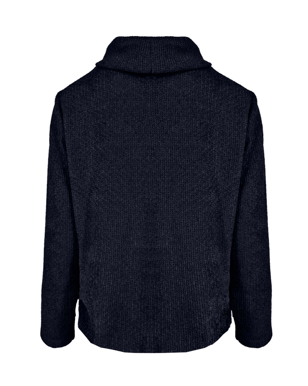 top nico soft lurex navy