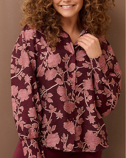 Blouse - Evita Annemoon | Beaujolais