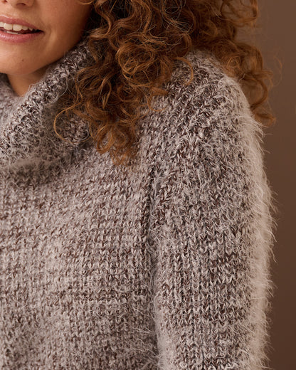 Trui - Emi Fluffy | Bruin