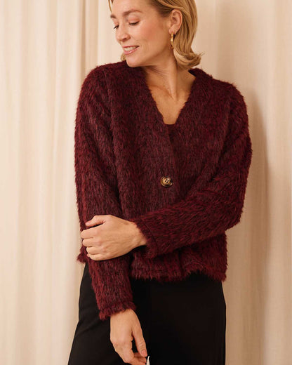 Vest - Reina Beaver | Beaujolais Vesten & Truien