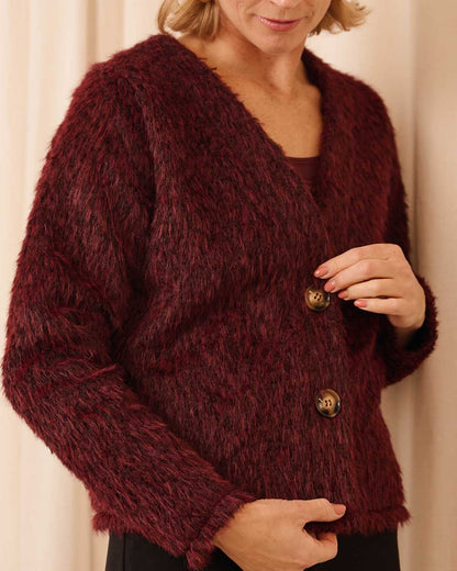 Vest - Reina Beaver | Beaujolais Vesten & Truien