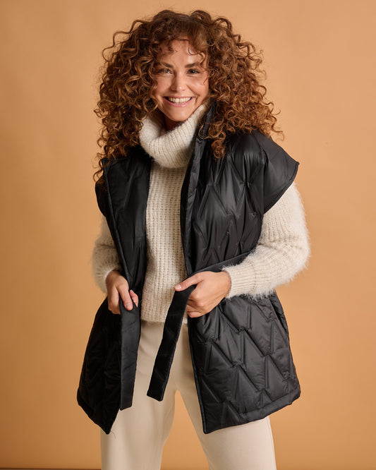 Vest - Ruby Heat seal | Zwart