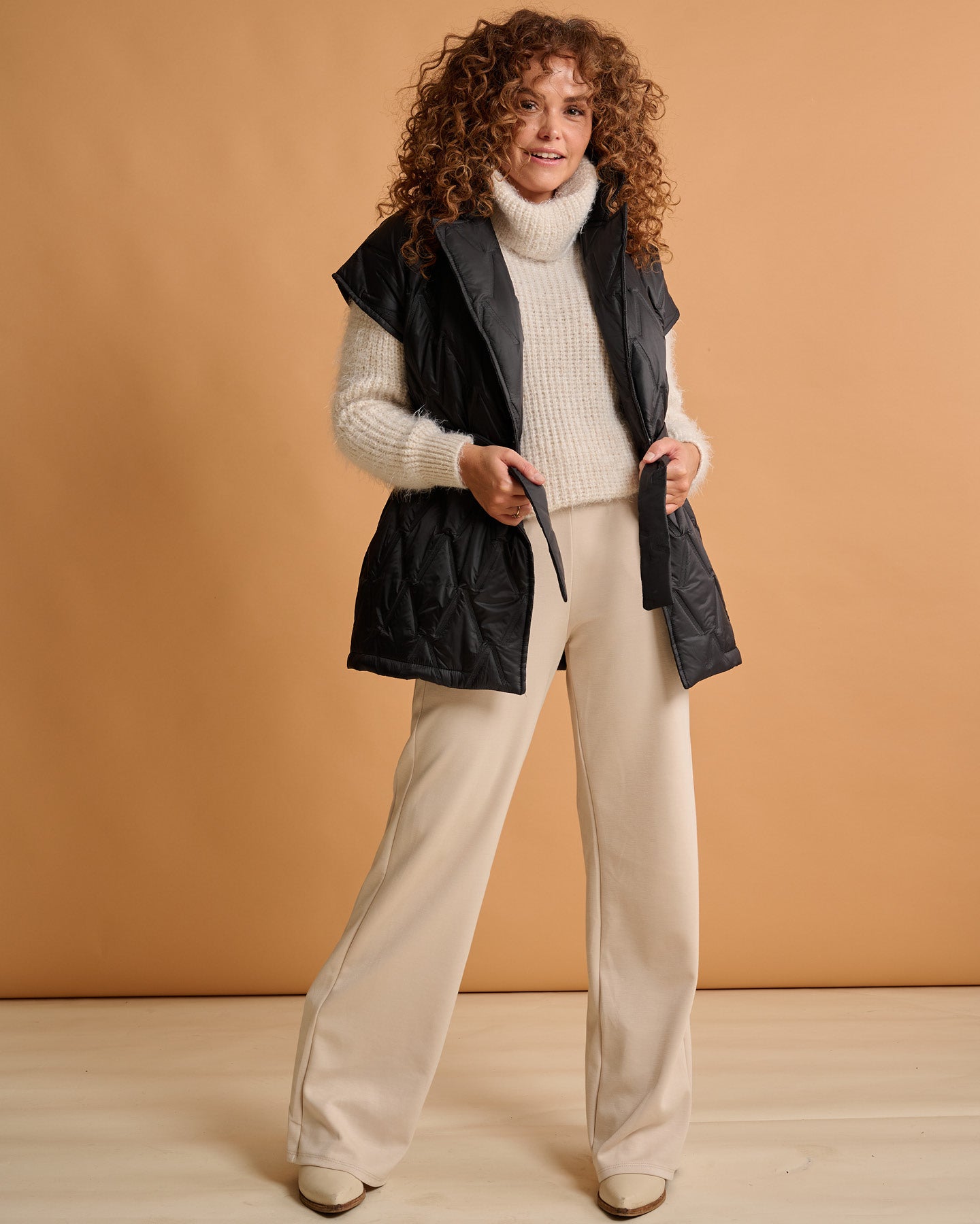 Vest - Ruby Heat seal | Zwart
