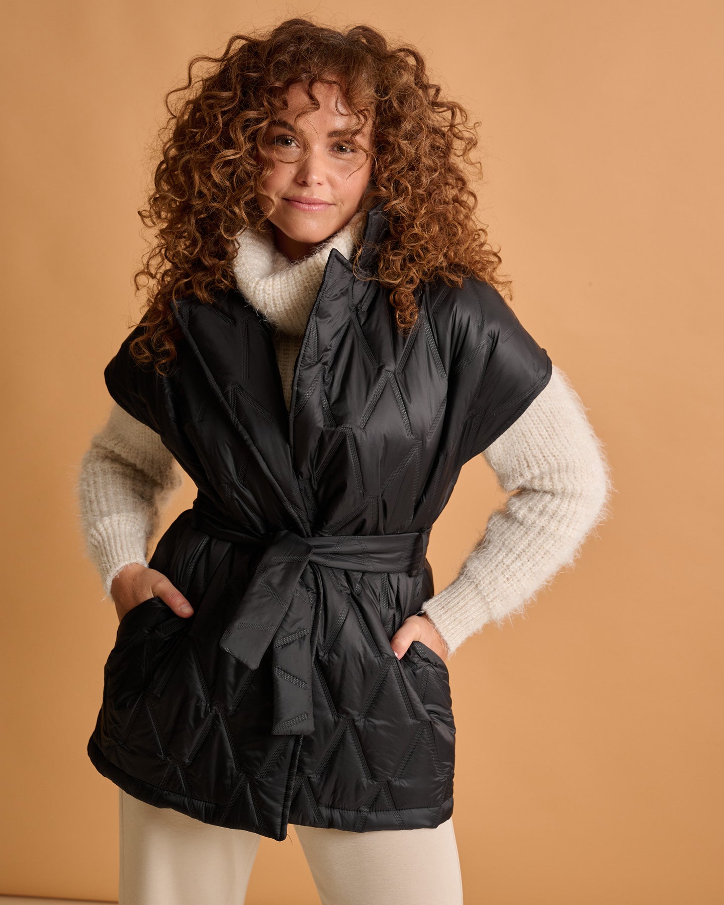 Vest - Ruby Heat seal | Zwart