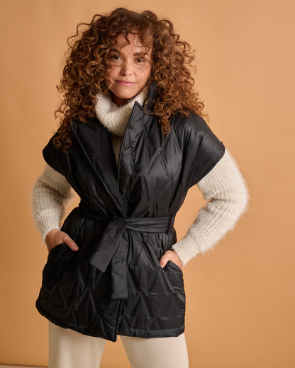 Vest - Ruby Heat seal | Zwart